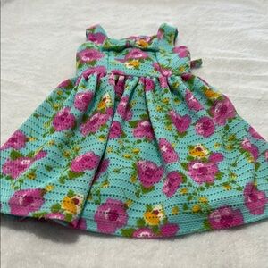Rare Editions Blue and Pink Casual Dress
